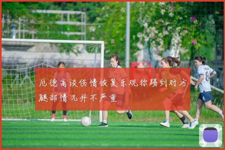 厄德高谈伤情恢复乐观称踢到对方腿部情况并不严重